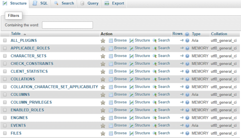 rename database phpmyadmin rename database phpmyadmin