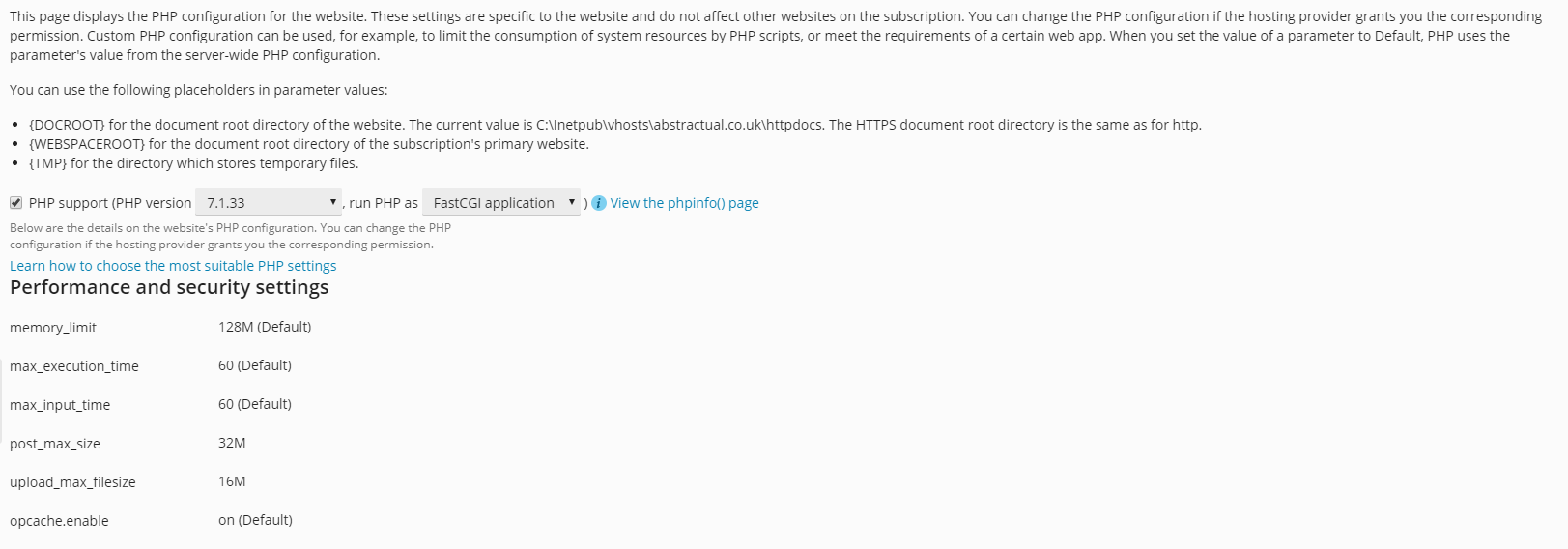 How to Change PHP Settings in Plesk - UKHost4U