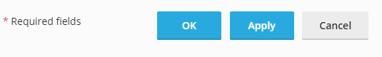 Proceed options in Plesk