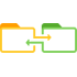 graphic depicting file synchronisation