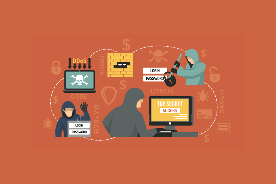 graphic depicting internet security