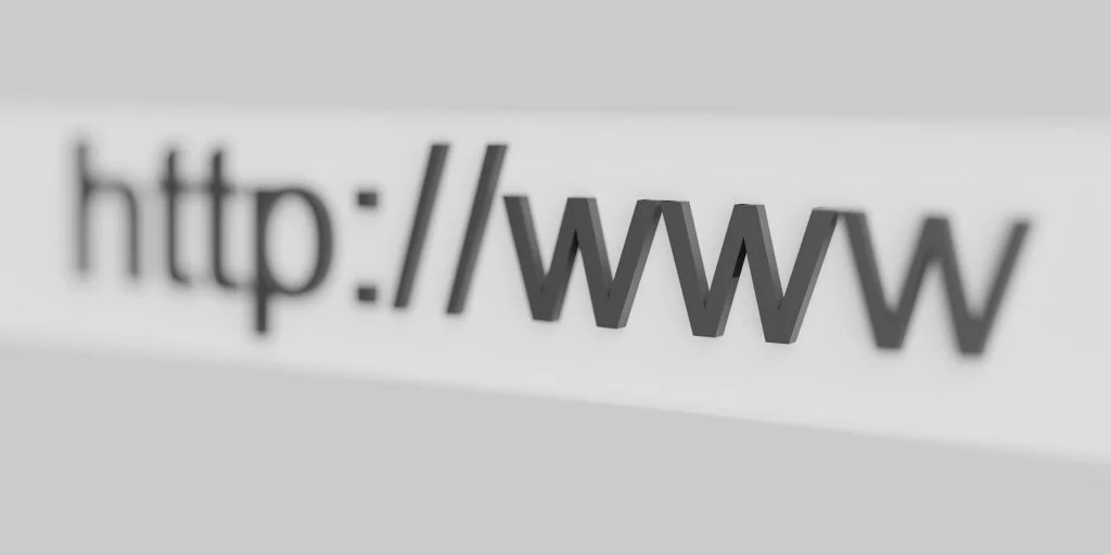 image of web address prefix on browser