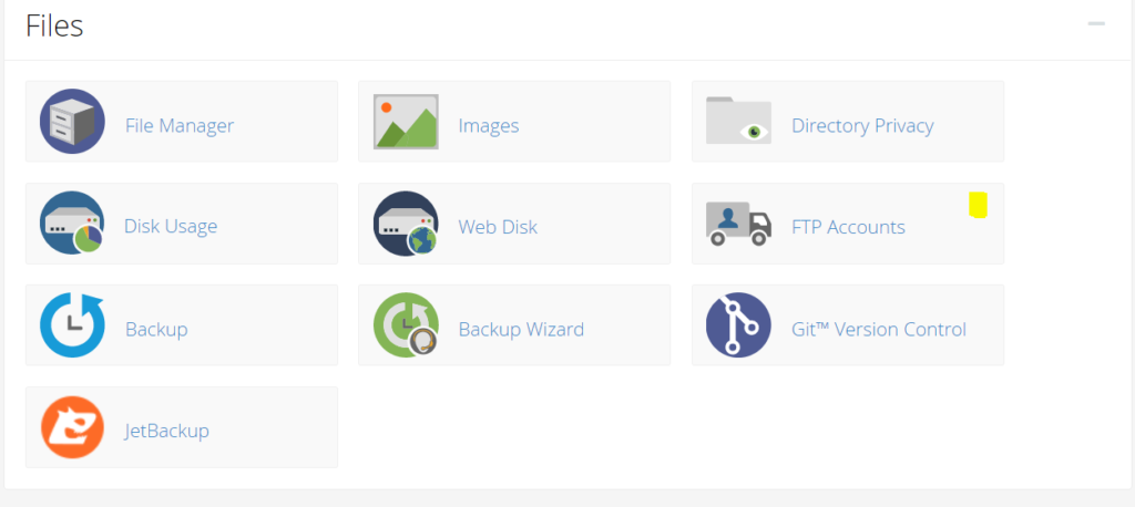 ukhost4u change FTP account password