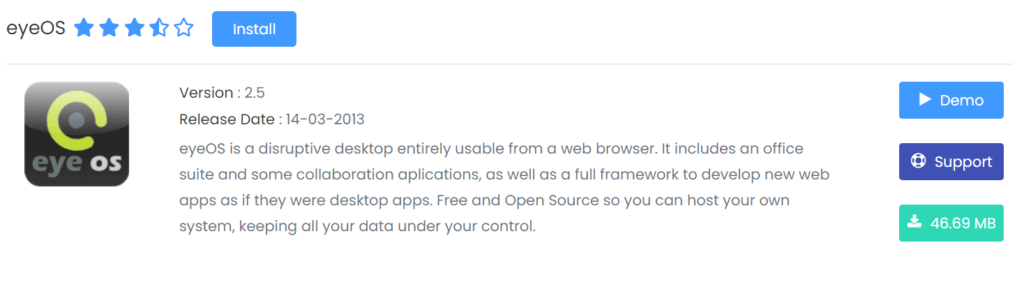 project managemenet software softaculous