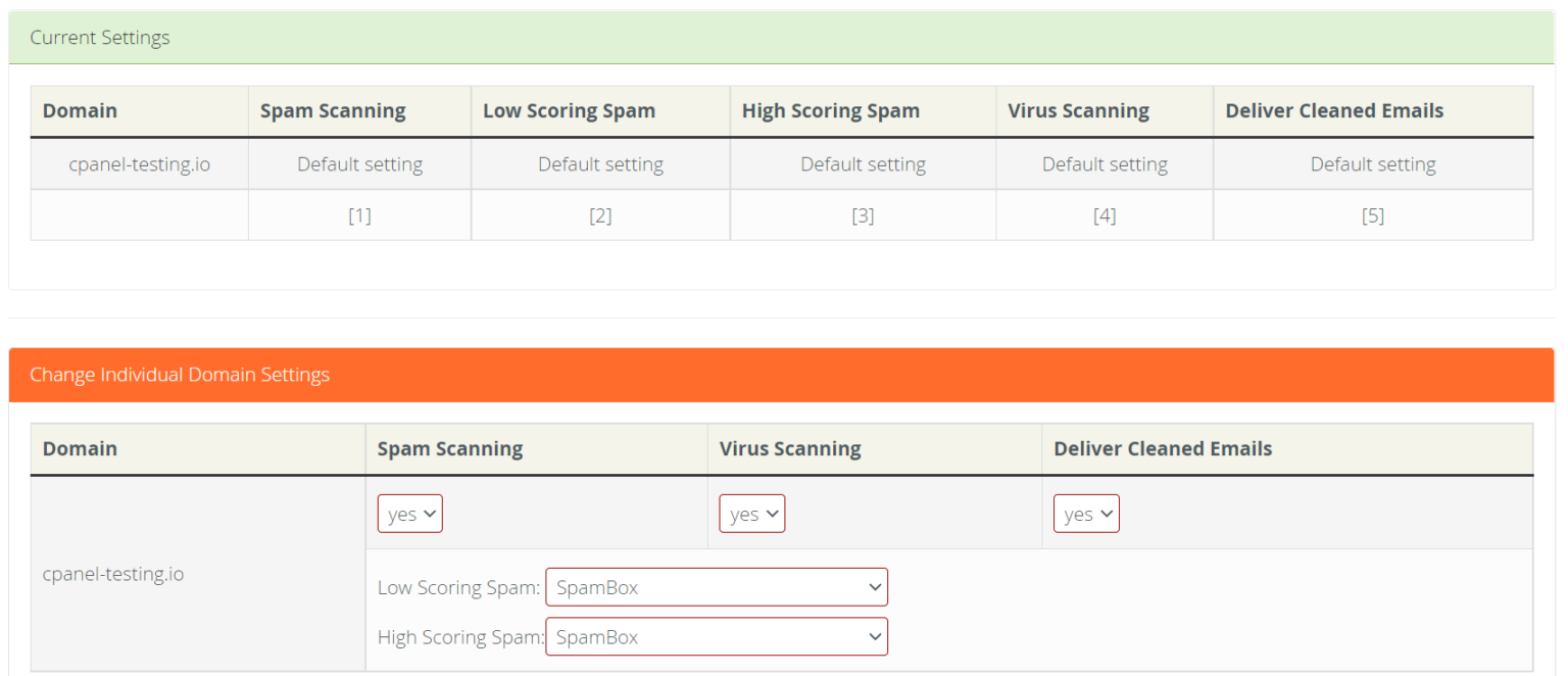 How to configure MailScanner in cPanel - UKHost4U