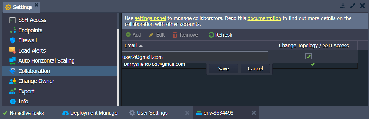 Share An Environment - UKHost4U