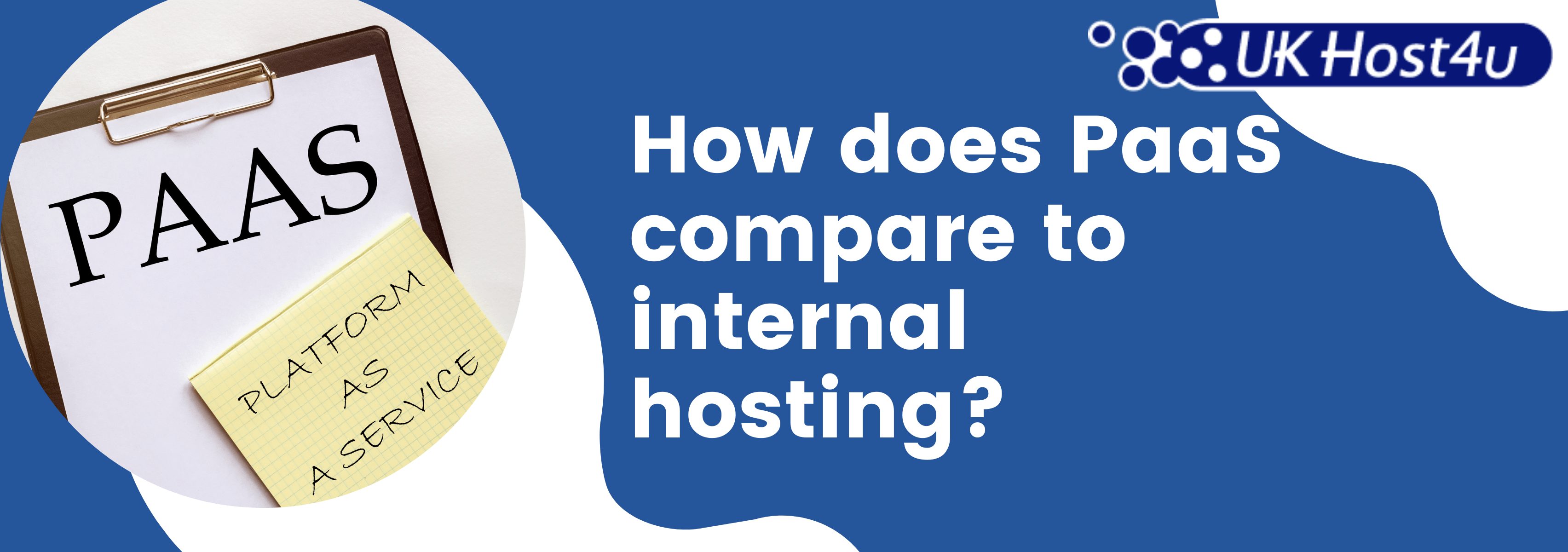 How does PaaS compare to internal hosting?