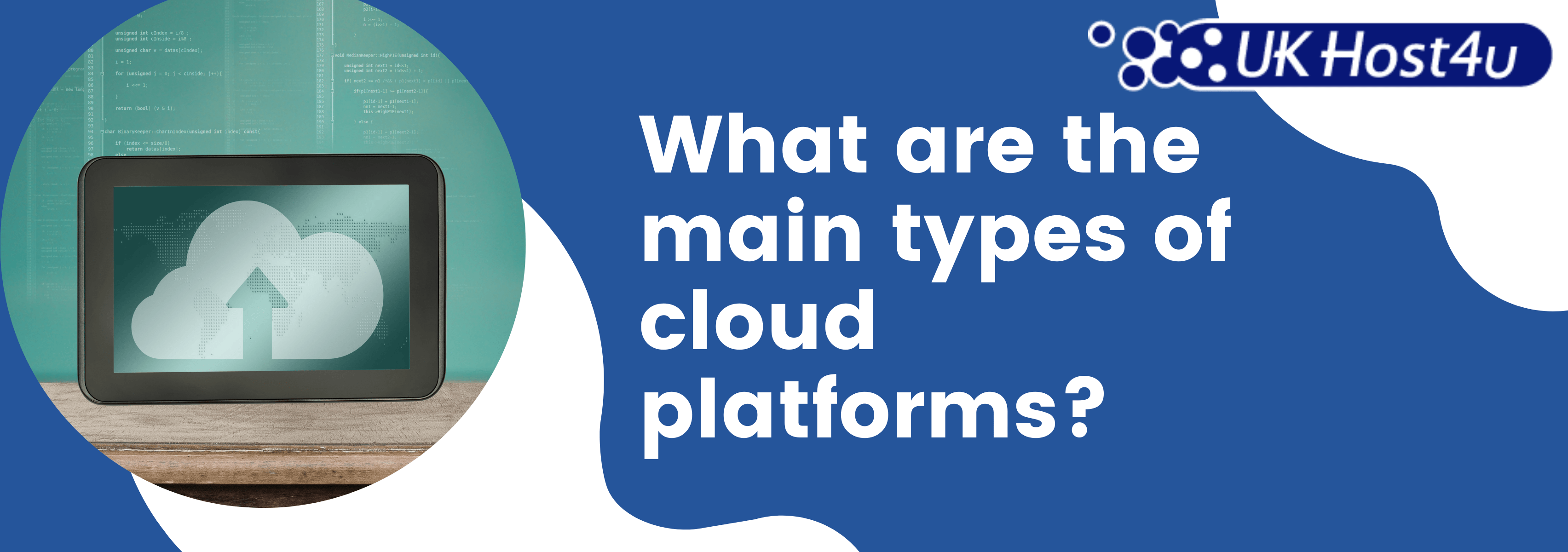 What are the main types of cloud platforms?
