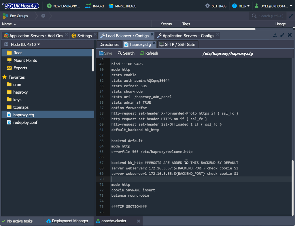 haproxy config